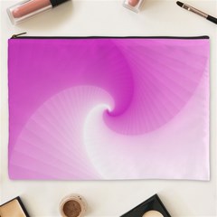 Abstract Spiral Pattern Background Cosmetic Bag (XXXL)