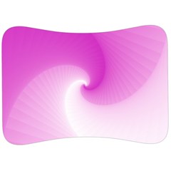 Abstract Spiral Pattern Background Velour Seat Head Rest Cushion