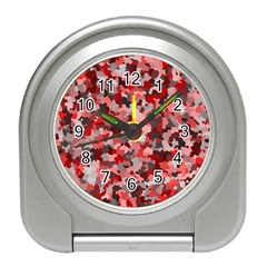 Black Red  Travel Alarm Clock