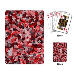 Black Red  Playing Cards Single Design