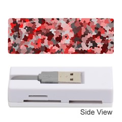 Black Red  Memory Card Reader (stick) by artifiart