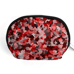 Black Red  Accessory Pouch (medium) by artifiart