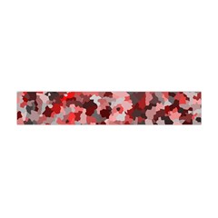 Black Red  Flano Scarf (mini) by artifiart