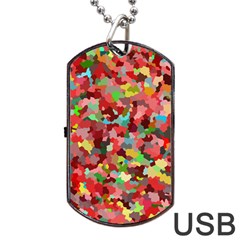 Redy Dog Tag Usb Flash (one Side) by artifiart