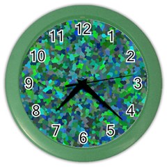 Plega Color Wall Clock by artifiart