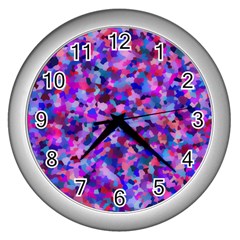 Buty Wall Clock (silver) by artifiart