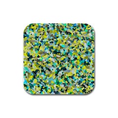 Lovely Rubber Square Coaster (4 Pack)  by artifiart