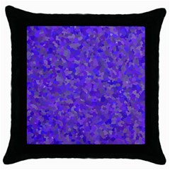 Blur Throw Pillow Case (black) by artifiart