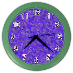 Blur Color Wall Clock by artifiart