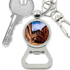 Street Architecture Building Bottle Opener Key Chains by Pakrebo