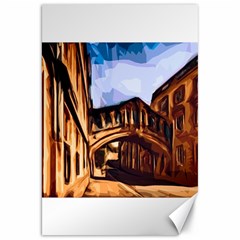 Street Architecture Building Canvas 20  X 30  by Pakrebo