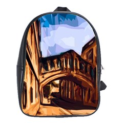 Street Architecture Building School Bag (large) by Pakrebo