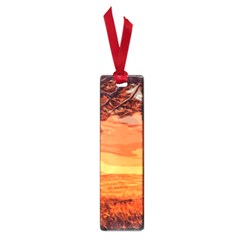 Field Sunset Orange Sky Land Small Book Marks