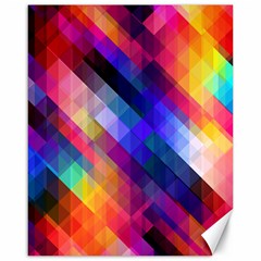 Abstract Background Colorful Pattern Canvas 16  x 20 