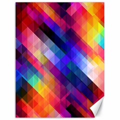 Abstract Background Colorful Pattern Canvas 18  x 24 