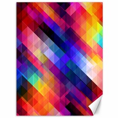 Abstract Background Colorful Pattern Canvas 36  x 48 