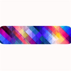 Abstract Background Colorful Pattern Large Bar Mats