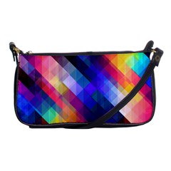 Abstract Background Colorful Pattern Shoulder Clutch Bag by Pakrebo