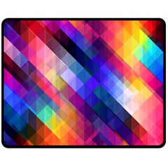 Abstract Background Colorful Pattern Fleece Blanket (medium)  by Pakrebo