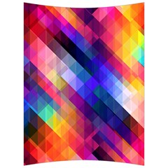 Abstract Background Colorful Pattern Back Support Cushion