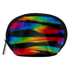 Colorful Background Accessory Pouch (medium) by Pakrebo