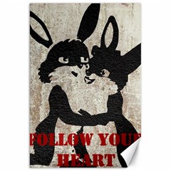  Follow your heart Canvas 20  x 30 