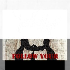 Follow your heart Rectangular Jigsaw Puzzl