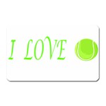 I loveTennis Magnet (Rectangular) Front