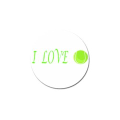 I Lovetennis Golf Ball Marker (4 Pack) by Greencreations