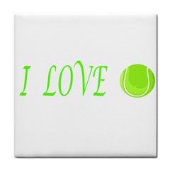 I Lovetennis Face Towel