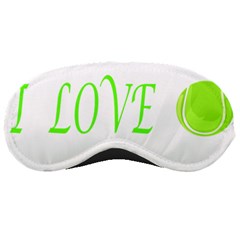 I Lovetennis Sleeping Masks by Greencreations