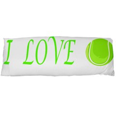 I Lovetennis Body Pillow Case (dakimakura) by Greencreations