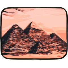 Pyramid Egypt Monumental Fleece Blanket (mini) by Pakrebo