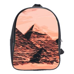 Pyramid Egypt Monumental School Bag (large) by Pakrebo