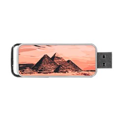 Pyramid Egypt Monumental Portable Usb Flash (two Sides) by Pakrebo