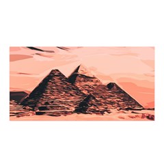 Pyramid Egypt Monumental Satin Wrap by Pakrebo