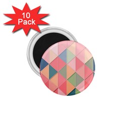 Background Geometric Triangle 1 75  Magnets (10 Pack)  by Pakrebo