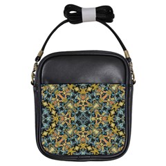 Seamless Texture Ornate Girls Sling Bag by Pakrebo