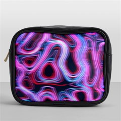 Pattern Color Curve Movement Mini Toiletries Bag (one Side) by Pakrebo