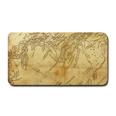 Vintage Map Background Paper Medium Bar Mats by Pakrebo