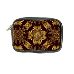 Gold Black Book Cover Ornate Coin Purse