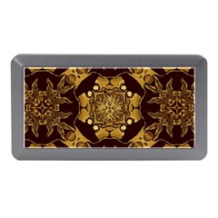 Gold Black Book Cover Ornate Memory Card Reader (mini)