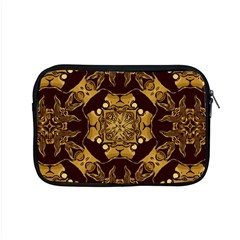 Gold Black Book Cover Ornate Apple Macbook Pro 15  Zipper Case by Pakrebo