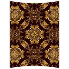 Gold Black Book Cover Ornate Back Support Cushion by Pakrebo