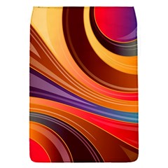 Abstract Colorful Background Wavy Removable Flap Cover (s) by Pakrebo