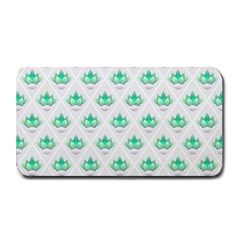 Plant Pattern Green Leaf Flora Medium Bar Mats by Pakrebo