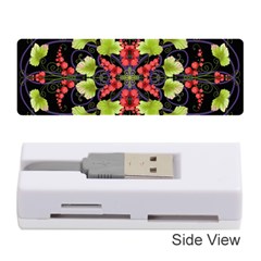 Pattern Berry Red Currant Plant Memory Card Reader (stick) by Pakrebo