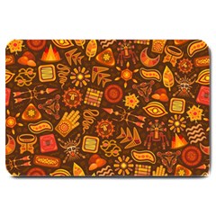 Pattern Background Ethnic Tribal Large Doormat 