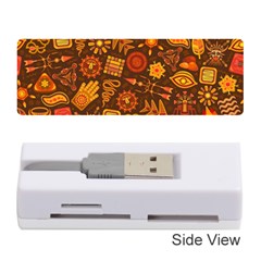 Pattern Background Ethnic Tribal Memory Card Reader (Stick)