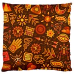 Pattern Background Ethnic Tribal Large Cushion Case (Two Sides) Back